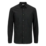 JACK & JONES Hemd 'JJESummer' Schwarz/Dunkelgrün/Dunkelgrau/Grau