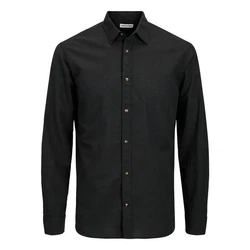 JACK & JONES Hemd 'JJESummer' Schwarz/Dunkelgrün/Dunkelgrau/Grau