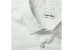 JACK & JONES Hemd 'JJESummer' Hellblau/Weiß/Blau