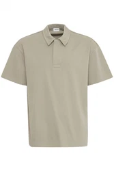 !Solid Poloshirt SDOSWALD Khaki/Beige/Dunkelgrün