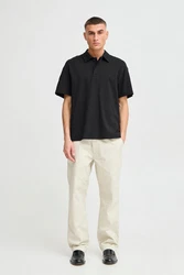 !Solid Poloshirt SDOSWALD Schwarz