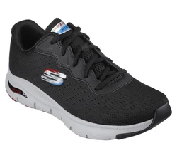 Skechers Sneaker Schwarz/Hellgrau/Dunkelgrau