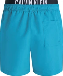 Calvin Klein Swimwear Badeshorts MEDIUM DOUBLE WB Blau/Türkis