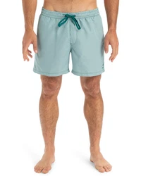 QUIKSILVER Boardshorts 'DELUXE 1' Blau/Grün/Türkis