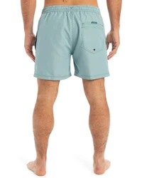 QUIKSILVER Boardshorts 'DELUXE 1' Blau/Grün/Türkis