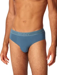 Skiny Slip Herren Brasil Slip Calmodal Hellblau/Grau