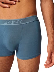 Skiny Retro Pants Herren Pant Calmodal Blau/Dunkelblau/Hellblau/Grau