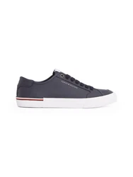 Tommy Hilfiger CORE CORPORATE VULC LEATHER Sneaker Grau/Blau/Dunkelblau/Dunkelgrau/Schwarz