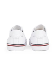 Tommy Hilfiger CORE CORPORATE VULC LEATHER Sneaker Weiß/Creme