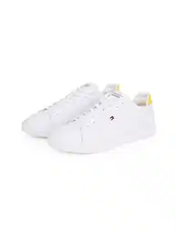 ICON COURT PINPERF LTH Sneaker, Freizeitschuh, Halbschuh, Schnrer mit weich gepolstertem Schaftrand