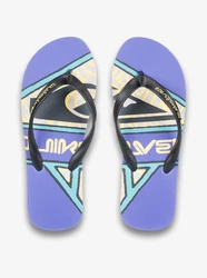 Quiksilver Molokai Screen Sandale Blau/Hellblau/Pastell/Creme