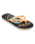 Quiksilver Molokai Screen Sandale Creme/Orange/Rot/Gelb