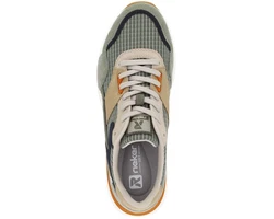 Rieker Herren Sneaker Dunkelgrün/Grün/Khaki/Beige