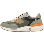 Rieker Herren Sneaker Dunkelgrün/Grün/Khaki/Beige