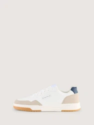 TOM TAILOR Sneaker Weiß/Creme/Beige