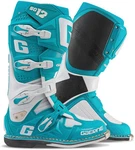 Gaerne SG-12 Motocross Stiefel Grün/Türkis/Blau