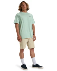 Billabong T-Shirt Arch Wave Grün/Hellgrün