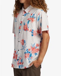 Billabong Kurzarmhemd Sundays Blau