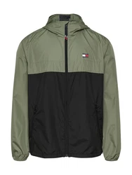 Tommy Jeans Jacke 'Chicago' Dunkelgrün/Grün