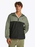 Tommy Jeans Jacke 'Chicago' Dunkelgrün/Grün