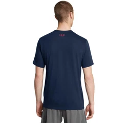 Under Armour T-Shirt M BOXED SPORTS UPDATED SS Rot/Dunkelblau/Blau