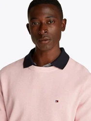 TOMMY HILFIGER Pullover 'ESSENTIAL' STEUERKREUZ Rosa