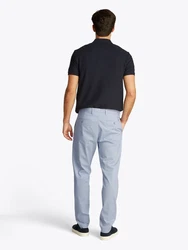 Tommy Hilfiger Chinohose Harlem Chino Satin Hellblau/Blau