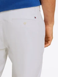 Tommy Hilfiger Chinohose Denton Chino Satin Weiß/Creme