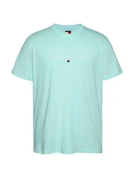 Tommy Jeans T-Shirt Grün/Türkis/Hellblau