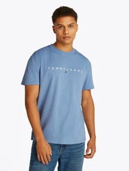 Tommy Jeans T-Shirt Blau/Hellblau