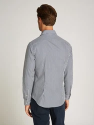 TOMMY HILFIGER Hemd Grau/Rot/Dunkelrot/Blau