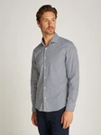 TOMMY HILFIGER Hemd Grau/Rot/Dunkelrot/Blau