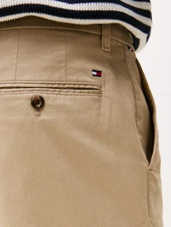 Tommy Hilfiger Chinohose DENTON PRINTED STRUCTURE CHINO Khaki/Beige