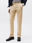 Tommy Hilfiger Chinohose DENTON PRINTED STRUCTURE CHINO Khaki/Beige