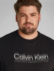 Calvin Klein T-Shirt BT_CP-DOUBLE LOGO grün