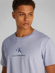 Calvin Klein Jeans T-Shirt Blau/Hellblau/Fliederfarben/Lila/Grau/Dunkelblau