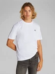 Calvin Klein T-Shirt SERIF FONT GRAPHIC TEE Weiß/Creme