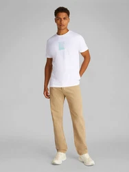 Calvin Klein Jeans T-Shirt Weiß/Hellblau/Mintgrün