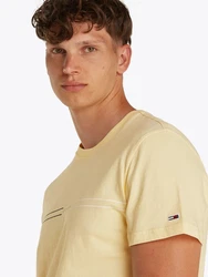 Tommy Jeans T-Shirt Gelb/Khaki