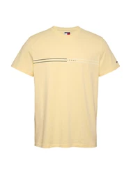 Tommy Jeans T-Shirt Gelb/Khaki