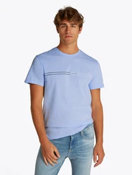 Tommy Jeans T-Shirt Hellblau/Blau