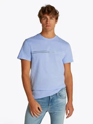 Tommy Jeans T-Shirt Hellblau/Blau