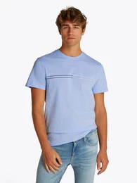 Kurzarmshirt TJM SLIM ENTRY GRAPHIC TEE EXT Mit Rundhalsausschnitt