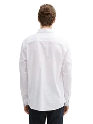 TOM TAILOR T-Shirt Weiß/Creme/Hellblau