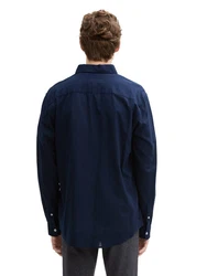 TOM TAILOR T-Shirt Dunkelblau/Hellblau