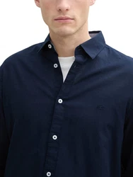 TOM TAILOR T-Shirt Dunkelblau/Hellblau