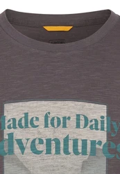 camel active T-Shirt Grau/Dunkelgrau/Braun/Hellgrau/Blau