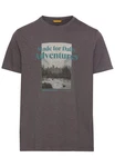 camel active T-Shirt Grau/Dunkelgrau/Braun/Hellgrau/Blau