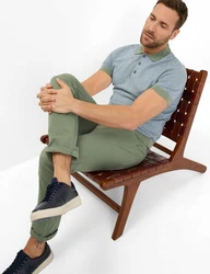 Brax Herren Five-Pocket Hose Style CHUCK Grün