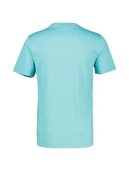 LERROS T-Shirt mit Brustprint Türkis/Grün/Hellblau/Blau